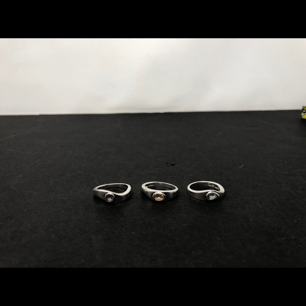 Sterling Silver Stackable Rings - image 4